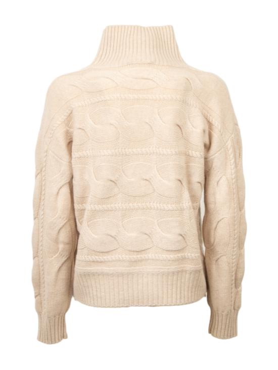 25FW 막스마라 스튜디오 터틀넥 VODKA002 Beige - MAX MARA STUDIO