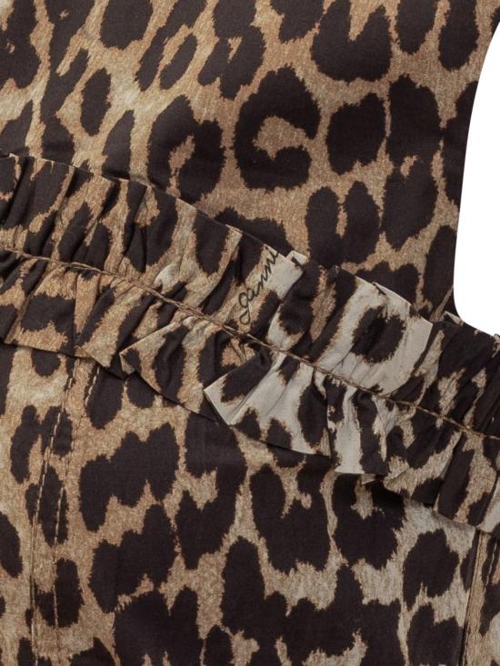 25SS 가니 원피스 W0652 943 BROWN - GANNI