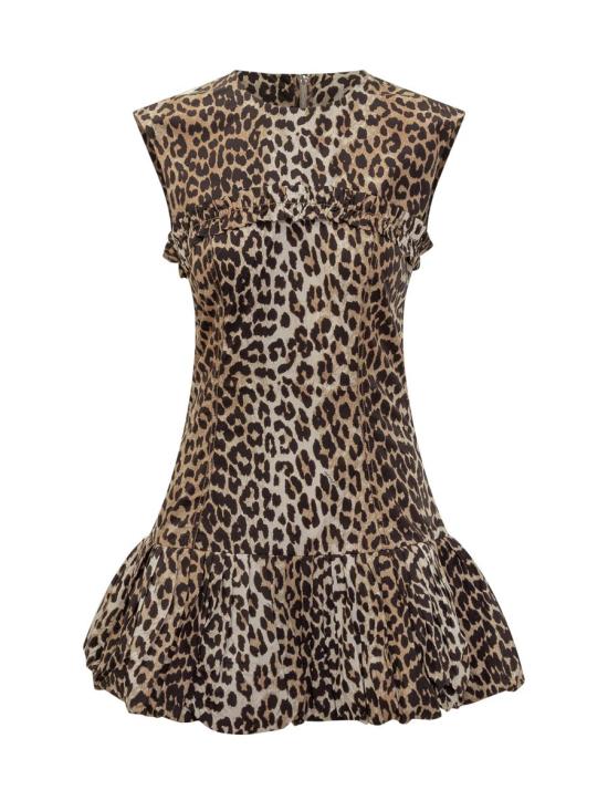 25SS 가니 원피스 W0652 943 BROWN