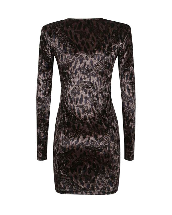 25FW 피오루찌 숏 원피스 W02FPDMN011VR01BR01 BROWN - FIORUCCI