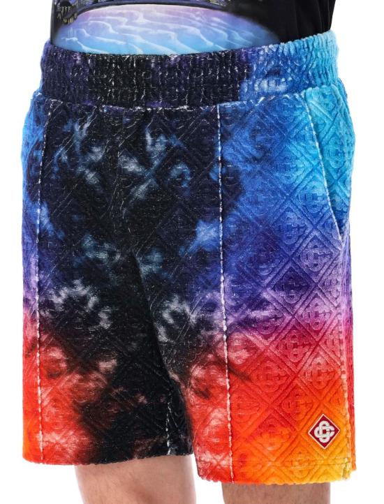 25SS 카사블랑카 숏팬츠 25PMS25JTR25101 01 BLACK GRADIENT - CASABLANCA