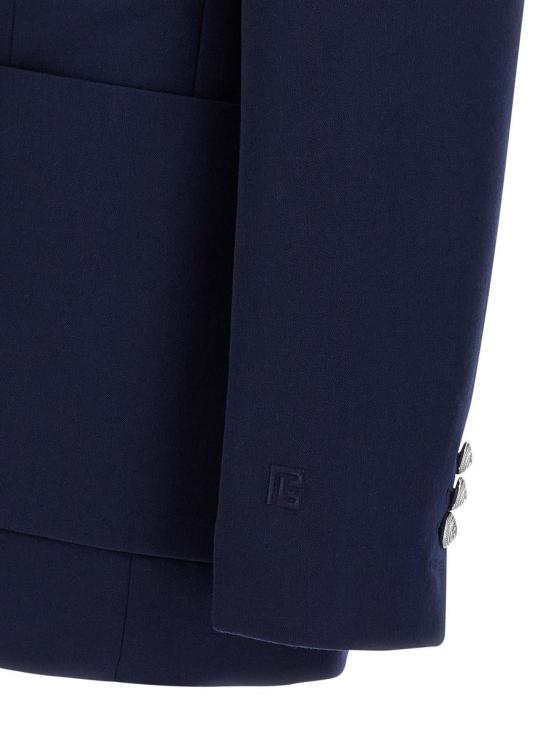 25FW 발망 수트 자켓 FH1SG160WC096UC BLUE - BALMAIN