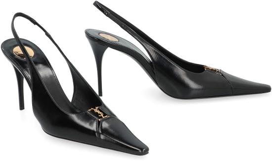  생로랑 힐/펌프스 806685AAESX 1000 Black - SAINT LAURENT