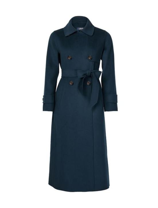 25FW 에스막스마라 셈 더블 코트  2529016041600092 BLU MARINO