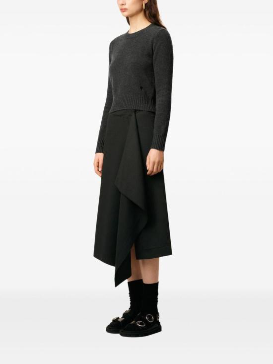 25FW 아미 스웨터 H25FKS832005020H25 Grey - AMI