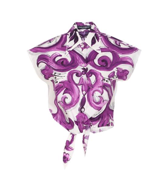 25FW 돌체앤가바나 셔츠 F5T53THH5ENIP3TN PURPLE