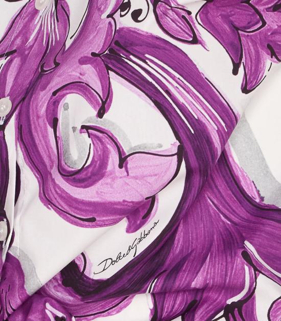 25FW 돌체앤가바나 셔츠 F5T53THH5ENIP3TN PURPLE - DOLCE & GABBANA