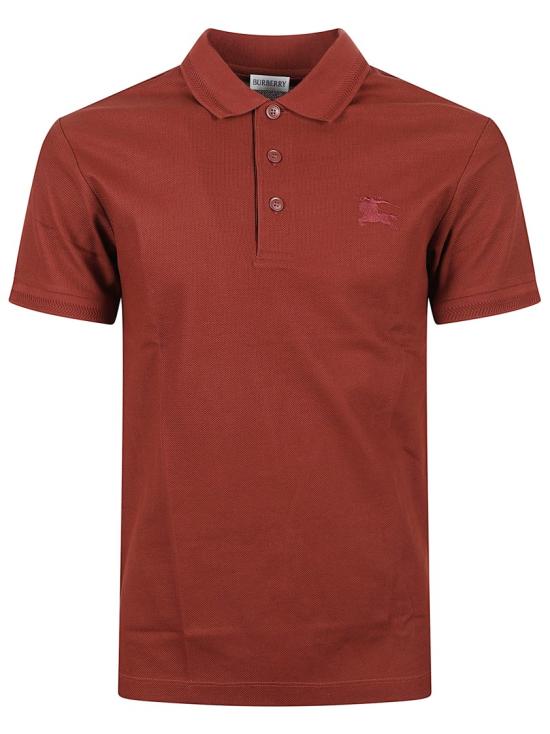 25FW 버버리 코튼 폴로 셔츠 8110936 C3081 Red
