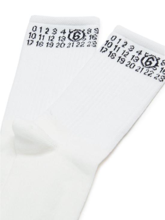 25FW [주니어] MM6 메종마르지엘라 언더웨어 M60571 MM045 M6100 White - MM6 MAISON MARGIELA