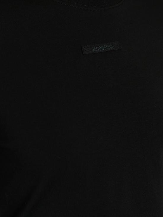 25FW 자크뮈스 그로고랭 로고 긴팔 티셔츠 TSW00155AJ00124990 BLACK DOM - JACQUEMUS