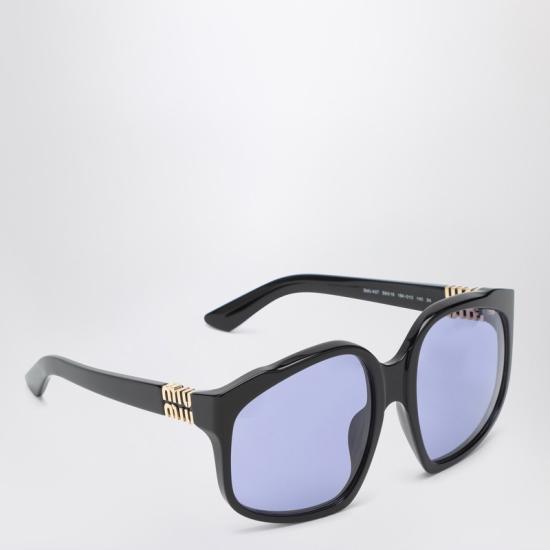  미우미우 선글라스 0MUA07SMET Black - MIU MIU