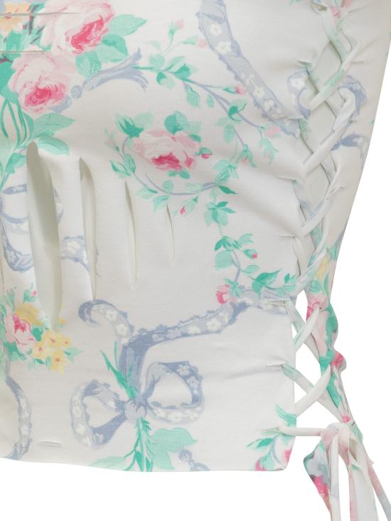  콜리나 스트라다 민소매 티셔츠 XX3224 LAURELAFLORAL LAUREL ASHLEIGH FLORAL - COLLINA STRADA