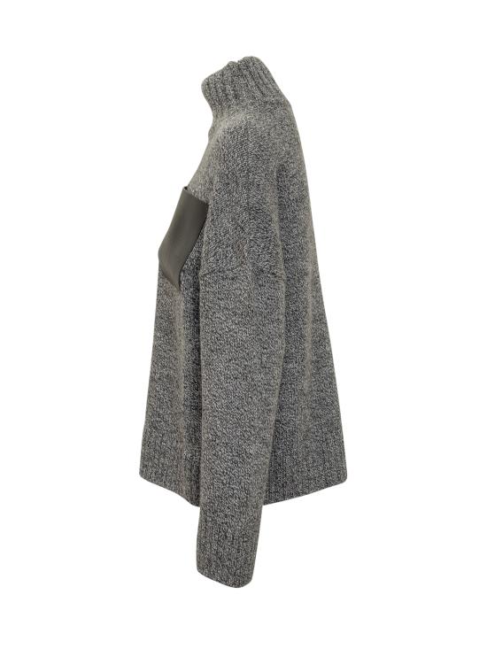 25FW JW앤더슨 터틀넥 KW1292YN0367 929 GREY - JW ANDERSON