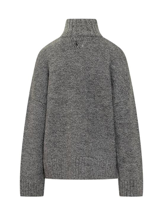 25FW JW앤더슨 터틀넥 KW1292YN0367 929 GREY - JW ANDERSON