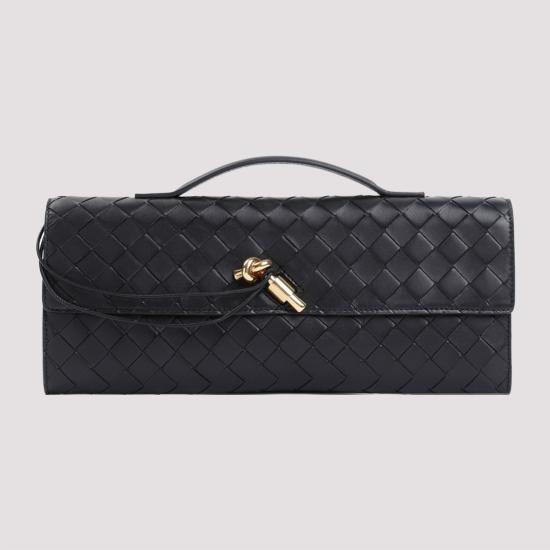  보테가베네타 안디아모 클러치 741511VCPP3 1019 black - BOTTEGA VENETA