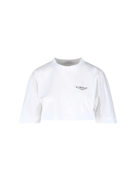 25FW 지방시 반팔 티셔츠 BW70FKP75N100 WHITE