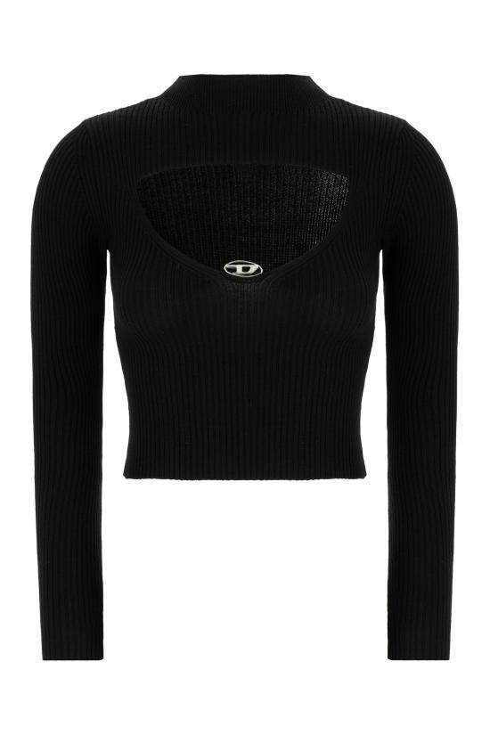 25FW 디젤 긴팔 티셔츠 A189040PLBF 9XX BLACK