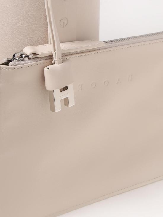 25FW 호간 숄더백 KBW01RS0300TZP B018 White - HOGAN