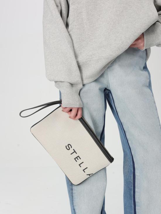 25FW 스텔라 맥카트니 클러치/파우치 7P0078WP0221 9043 Beige - STELLA MCCARTNEY