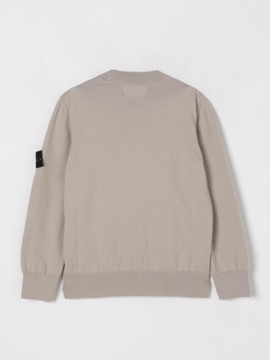 25FW [키즈] 스톤 아일랜드 풀오버 5100001S00B2 V0095 Sand - STONE ISLAND