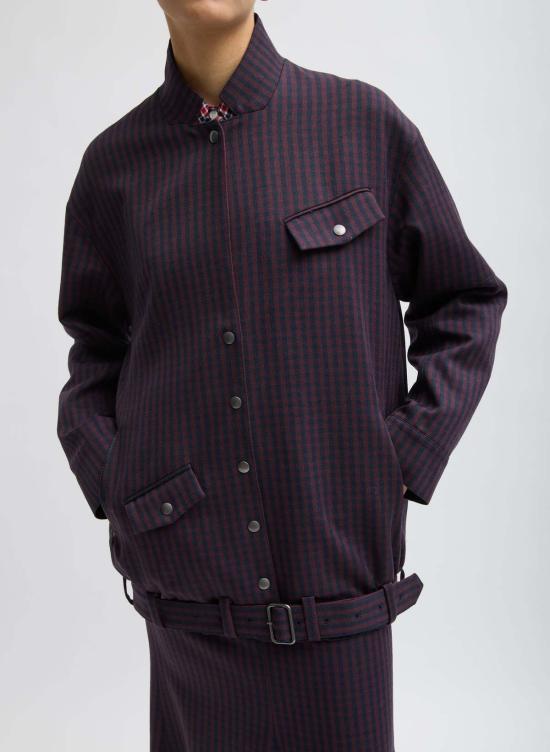  티비 봄버 자켓 줄스 벨티드 봄버