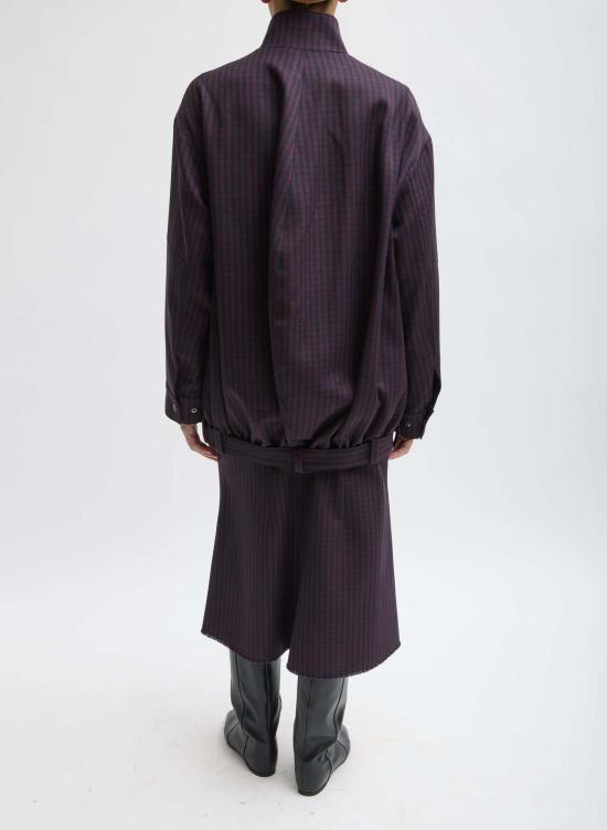  티비 봄버 자켓 줄스 벨티드 봄버 - TIBI