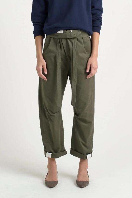  제이미 할러 스트레이트 팬츠 에브리씽  올리브 - JAMIE HALLER