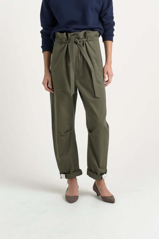  제이미 할러 스트레이트 팬츠 에브리씽  올리브 - JAMIE HALLER