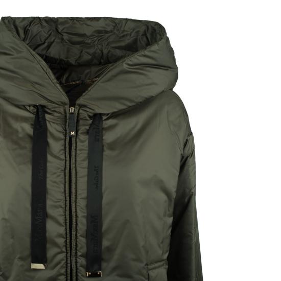 25FW 막스마라 다리아 후드 다운 자켓  DARIA VERDE KAKI GREEN - MAX MARA
