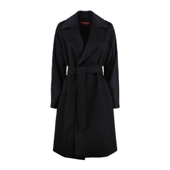 25FW 막스마라 코트 DRAVENNA Black