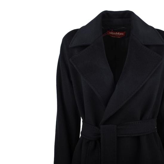 25FW 막스마라 코트 DRAVENNA Black - MAX MARA