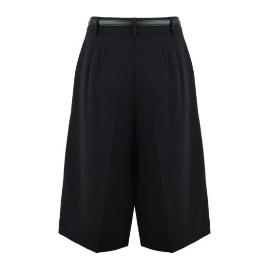 25FW 막스마라 숏팬츠 BOERO Black - MAX MARA