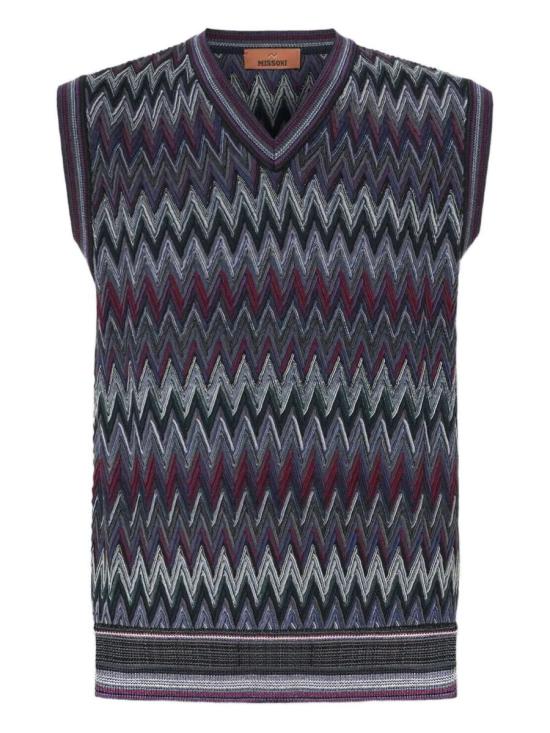 25FW 미소니 베스트 US25WN16 BR012Y 4173 S BURGUNDBLU GR