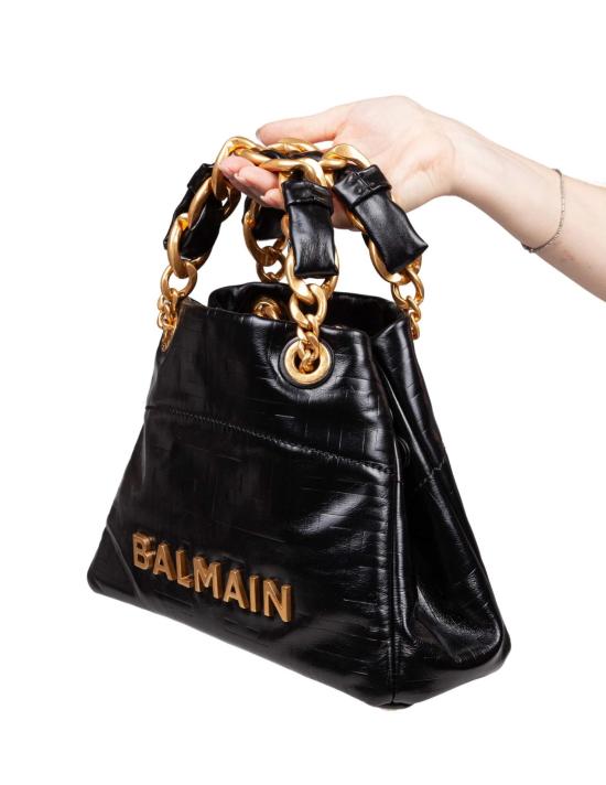 25FW 발망 가방 FN1FD871LETF 0PA 0PA NOIR - BALMAIN