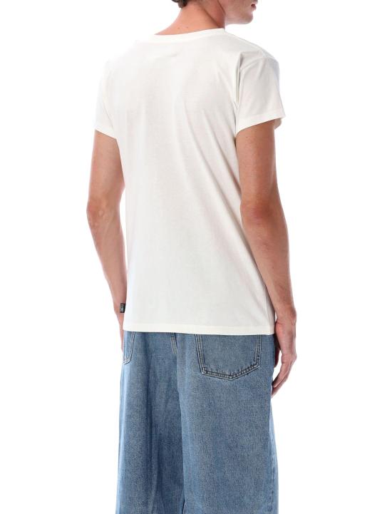 25FW MM6 메종마르지엘라 폴로 티셔츠 SH2GC0026M20108 101 OFF WHITE - MM6 MAISON MARGIELA