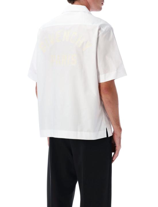 25FW 지방시 반팔 셔츠 BM616J15H7 100 WHITE - GIVENCHY