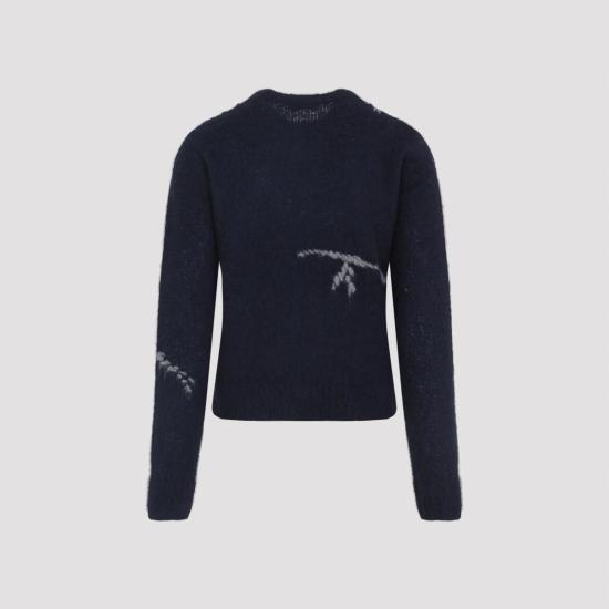 25FW 드리스 반 노튼 스웨터 2520212282709 509 NAVY BLUE - DRIES VAN NOTEN