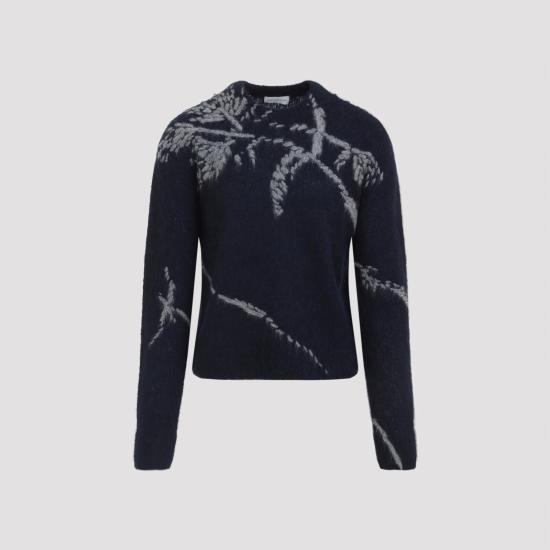 25FW 드리스 반 노튼 스웨터 2520212282709 509 NAVY BLUE - DRIES VAN NOTEN