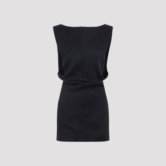 25FW 케이트 숏 원피스 55164070 200 BLACK - KHAITE