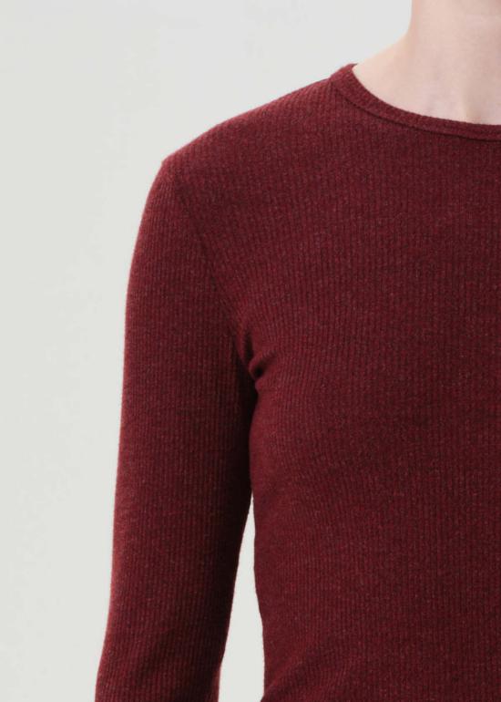  에이골디 긴팔 티셔츠 아골데 델파이 슬림 티 파샤 - AGOLDE