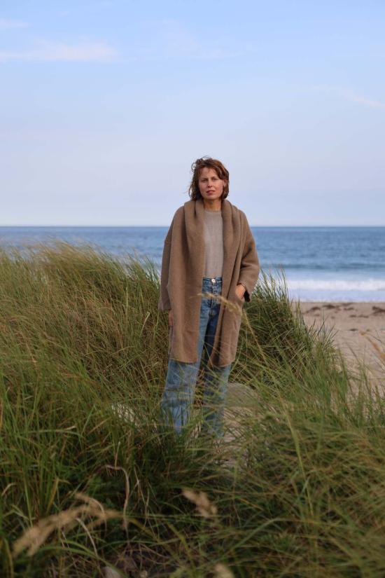  로렌 마누지안 코트 카포테