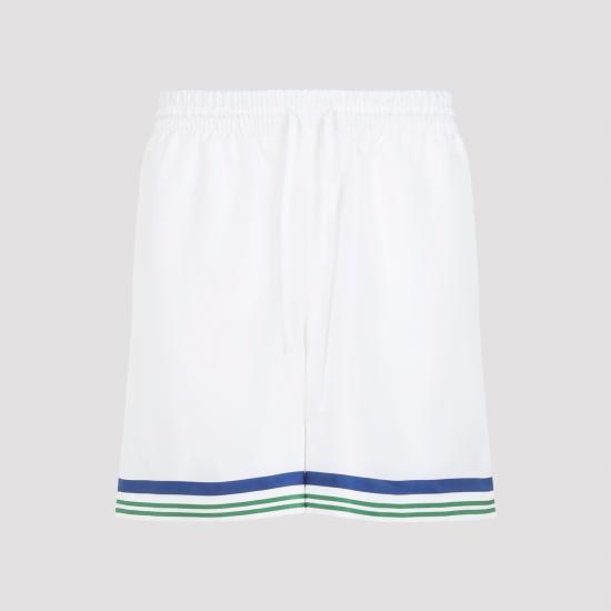 25FW 카사블랑카 숏팬츠 MAW25TR01201 TENNIS MASCOT - CASABLANCA