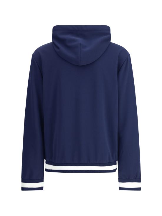 25FW 구찌 테크니컬 저지 후드 집업 787939XJGJ5 1010 BLUE - GUCCI