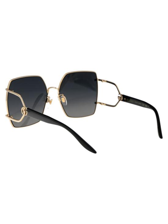 25FW 구찌 안경 GG1564SA 001 SUNGLASSES 001 GOLD BLACK GREY - GUCCI