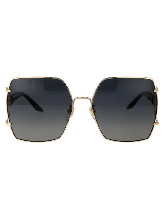 25FW 구찌 안경 GG1564SA 001 SUNGLASSES 001 GOLD BLACK GREY