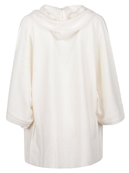 25FW 막스마라 브라운 후드 오픈 프론트 가디건  2521346041600 WHITE - MAX MARA