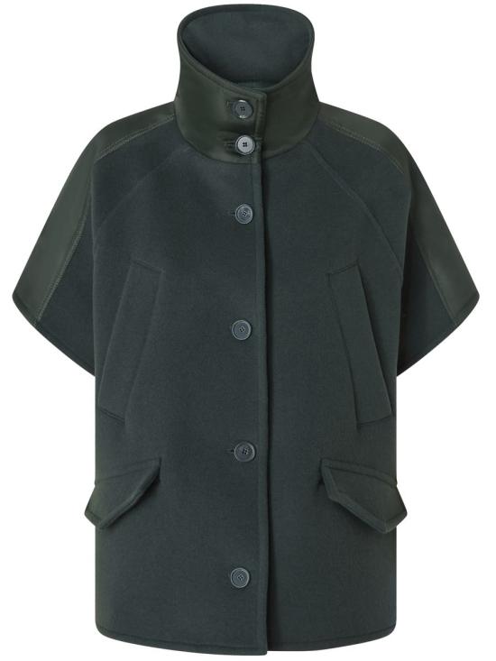 25FW 핑코 코트 105790 A2SL X83 VERDE PLUVIALE GREEN