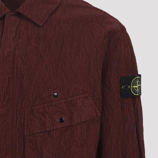 25FW 스톤 아일랜드 긴팔 셔츠 K2S151200020 S0229 0012 RED - STONE ISLAND