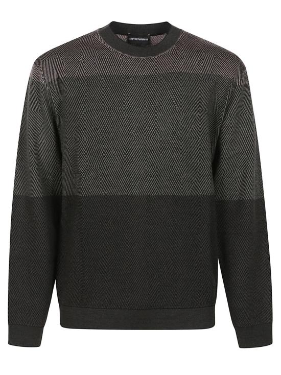 25FW 엠포리오 아르마니 스웨터 EM002432 AF18118 GREEN