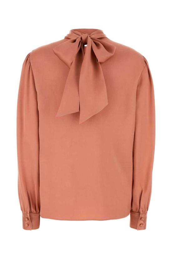 25SS 톰포드 블라우스 CA3305FAX1512 KB526 SHIMMERYTERRACOTTA - TOMFORD